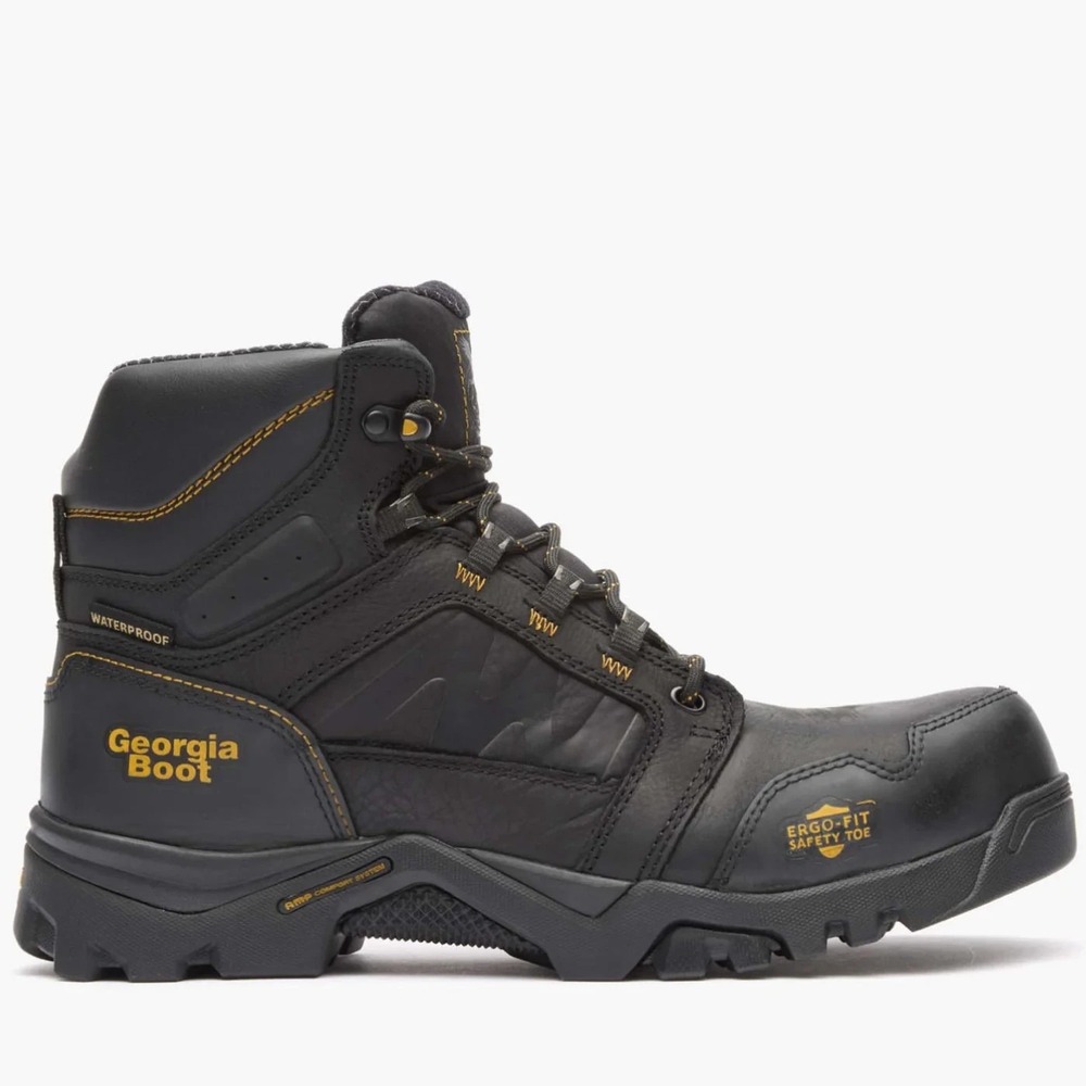 Georgia Boot® (Men's 10 M) Amplitude™ Comp-Toe Waterproof Work Boot - $200